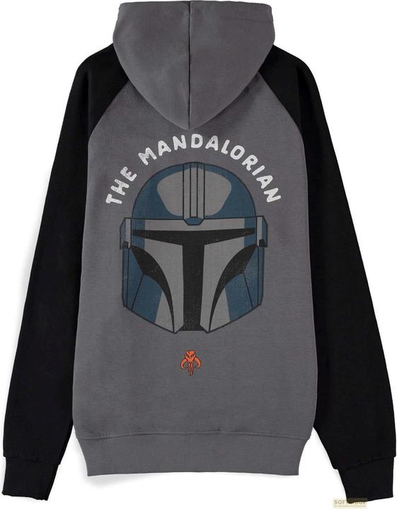 Actual product image The Mandalorian Men's Zipper Hoodie (XXL)