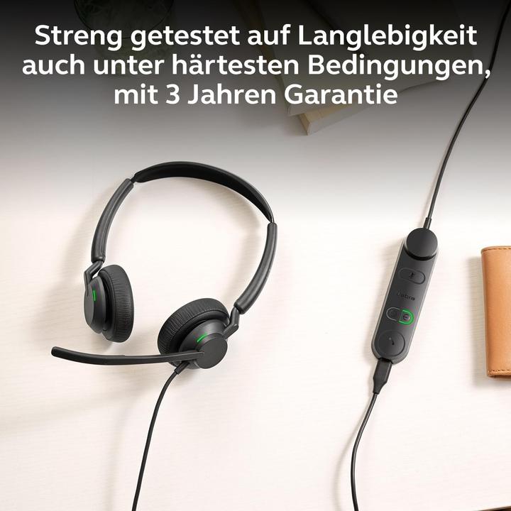 Actual product image Jabra ENGAGE 50 II (ENGAGE 50 (Cable, USB-C, Cisco, Google Meet, Microsoft teams, Unify, Zoom)