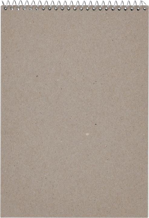 Image du produit Landré Bloc-notes A5 recyclé à reliure spirale en tête (A5, Quadrillé)