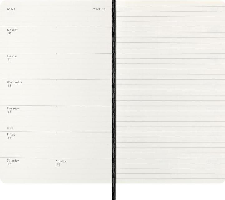 Actual product image Moleskine Schüleragenda Soft Cover (1 week / 1 page)