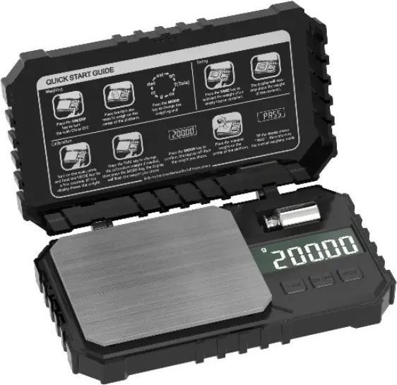 Actual product image Swissdetector Precision Pocket Scale 200g x 0.01g Jewelry Gram Scales