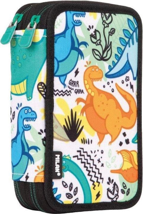 Image du produit Teka Trousse à crayons à 2 étages avec accessoires Dinos MILAN