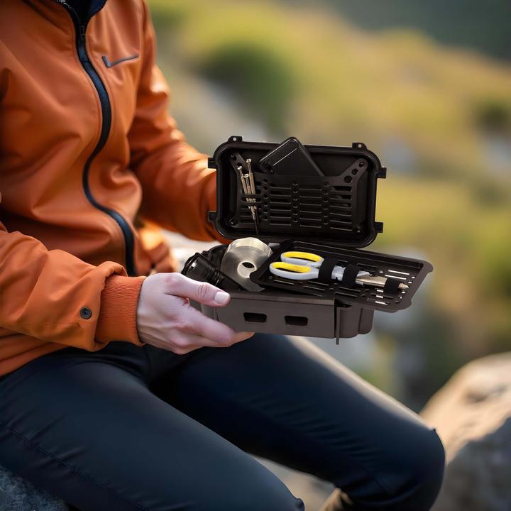 Produktbild Wiltec Universalkoffer 28,2x7,8x9,95cm wasserdicht Transportkoffer Schutzkoffer