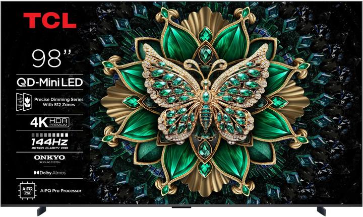 Produktbild TCL 98C6K (98", QLED, 4K, 2025)