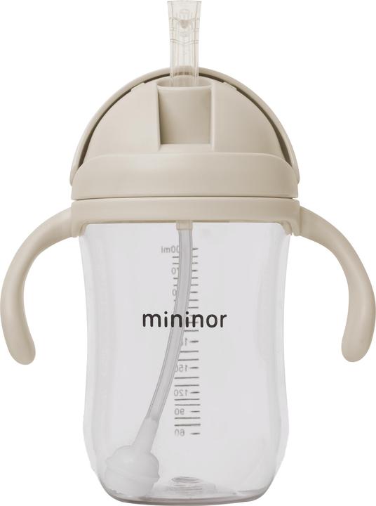 Mininor Global - Straw Bottle Tritan 330ml - Cloudy morning (14255) (330 ml)