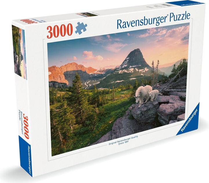 Produktbild Ravensburger Almbock mit Baby (3000 Teile)