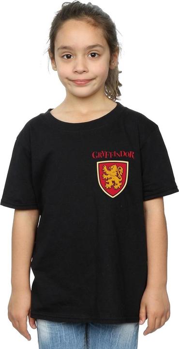Immagine prodotto Gryffindor Lion Faux Pocket Maglietta Ragazze (116)