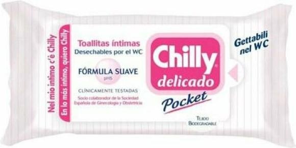 Actual product image Chilly’s DELICADO toallitas íntimas 12 uds (12 Piece)