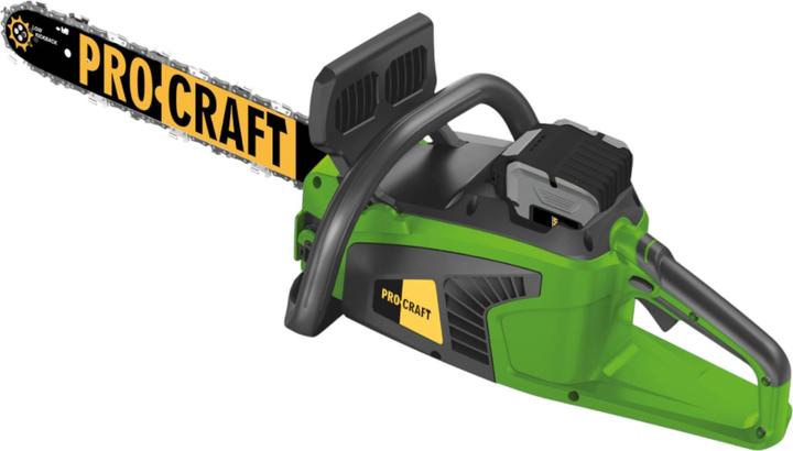 Procraft PKA48Li Akku Kettensäge 40 V 406 mm Brushless + 1x Akku 8,0 Ah + Ladegerät (Akku Kettensäge)