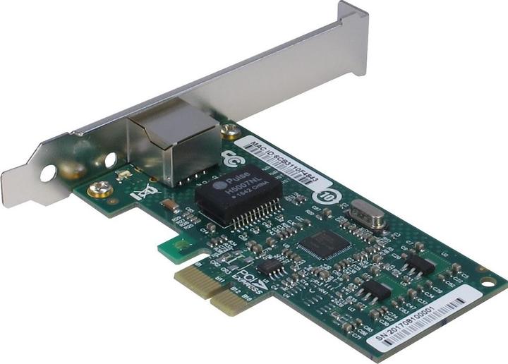 Actual product image Intertech LR-9201 - LAN adapter Intel 82574 off-load checksum and segmentation calculation VT-c VMDq SR... (PCI-E x1)