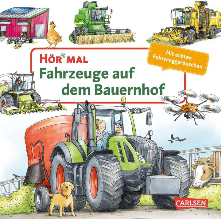 Produktbild Hör mal (Soundbuch): Fahrzeuge auf dem Bauernhof (Deutsch)