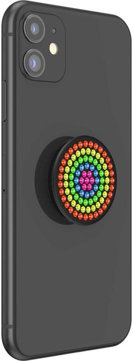 Actual product image PopSockets PopGrip Swarovsky Neon Crystal Burst, Befestigung: Kleben