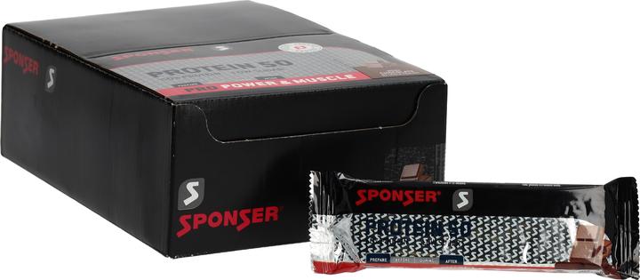 Actual product image Sponser Protein 50 (Chocolate, 25 pcs., 1250 g)