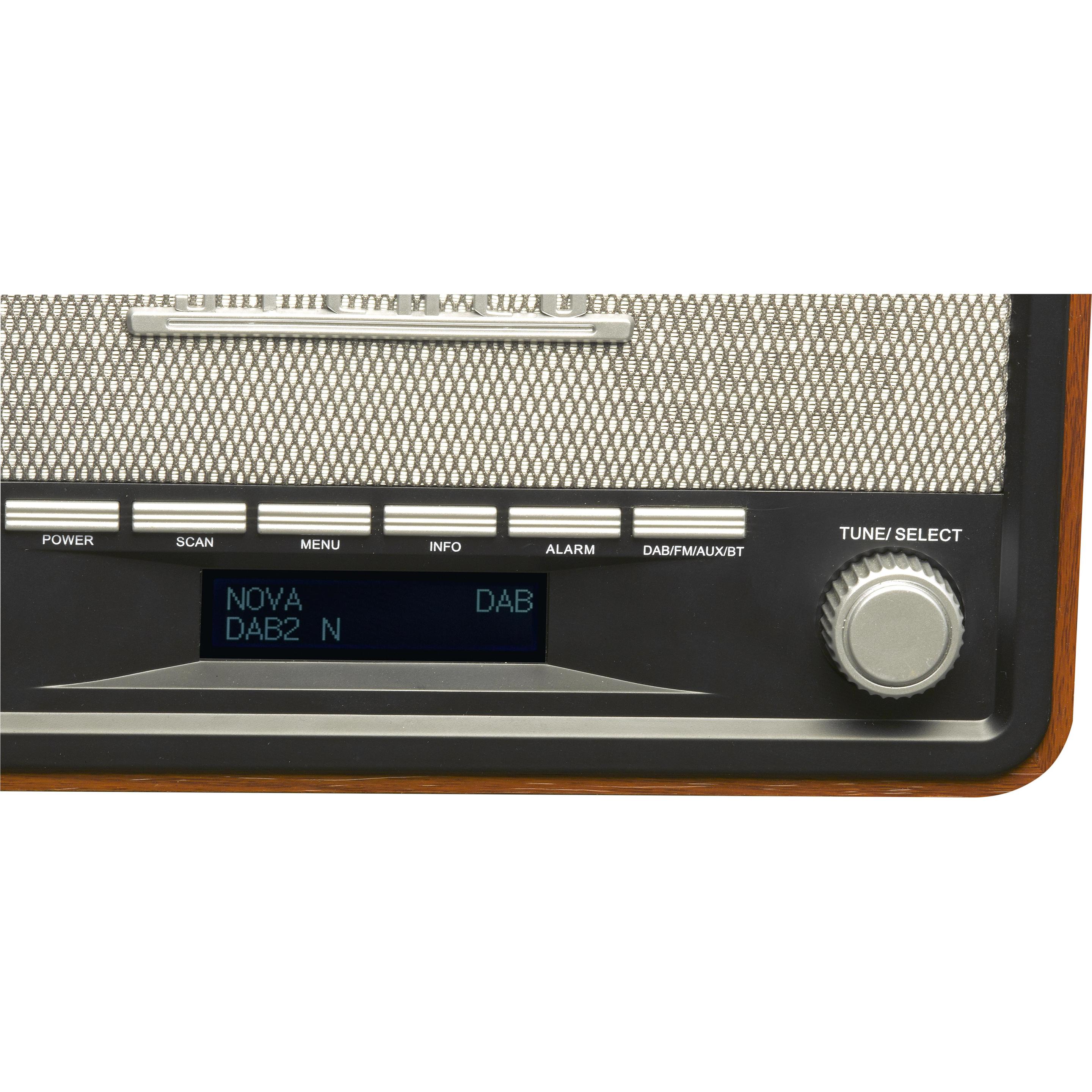 Thumbnail - Denver DAB-18 (DAB+, FM, Bluetooth), Radio, Grau, Schwarz