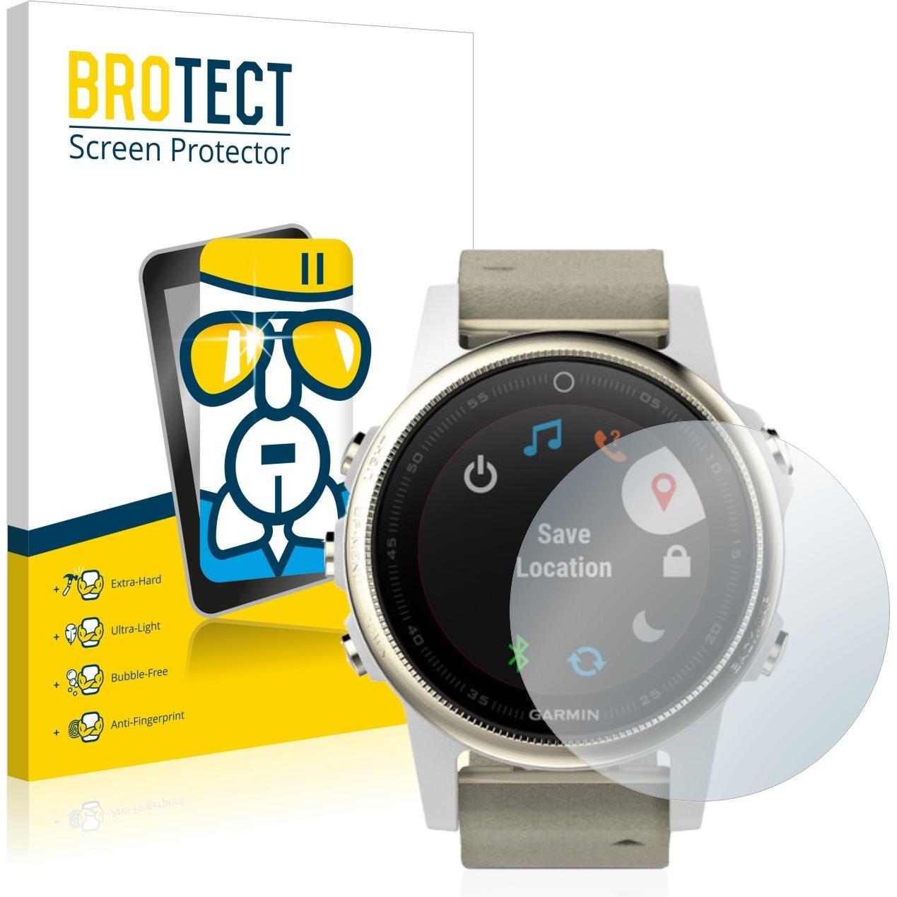 Thumbnail - BROTECT AirGlass Panzerglasfolie, Smartwatch Schutzfolie, Transparent