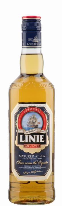 Produktbild Lysholm Fabrik Merke Linie-Aquavit Dill Koreander,, Norwegen (1 x 70 cl)