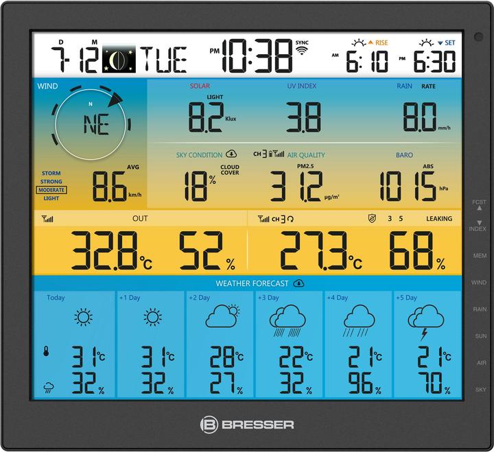 Actual product image Bresser Wetter Center 7-in-1
