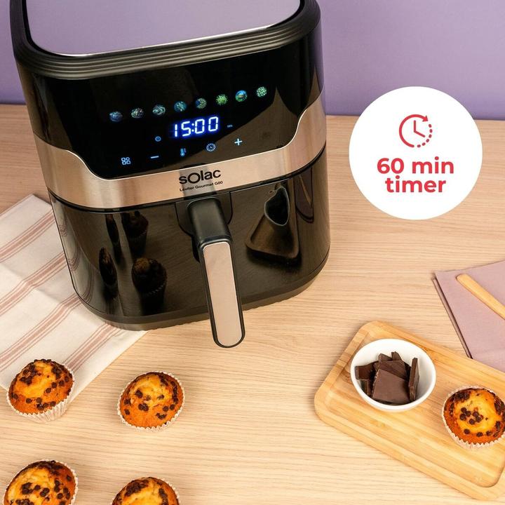 Produktbild Solac Leviter Gourmet G80 Heissluftfritteuse