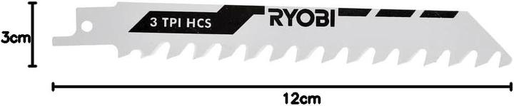 Image du produit Ryobi Jeu de lames de scie sabre 3 pcs. 51320