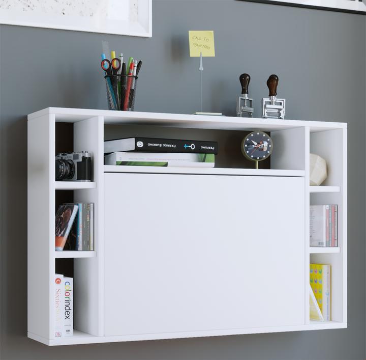 Productafbeelding VCM Houten Kantoormeubilair Muur Bureau Wandila
