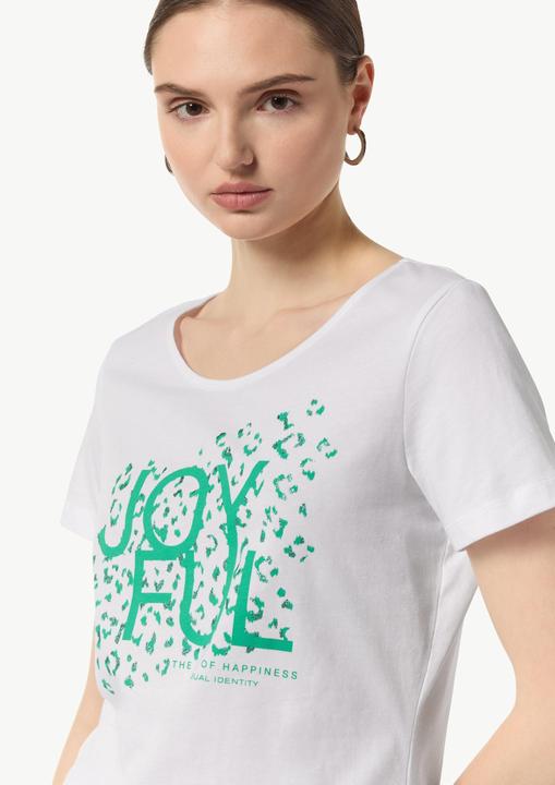 Actual product image Comma T-Shirt T-Shirt mit Front- und Logoprint (46)