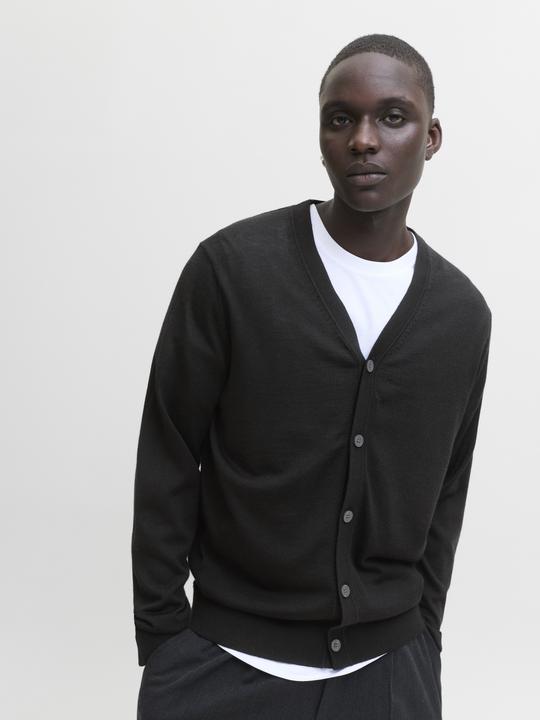 Produktbild Jack & Jones Merino Strick V-Ausschnitt Cardigan (M)