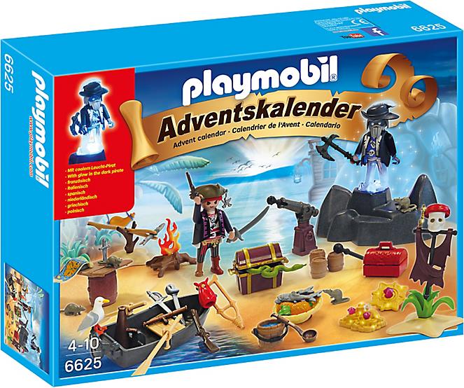 Playmobil Adventskalender «Geheimnisvolle Piratenschatzinsel»