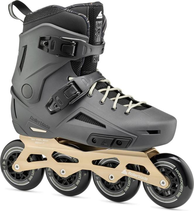 Produktbild Rollerblade Inline Skate Lightning 90mm - Black / Red Colors: Anthracite/Taupe-45 (45.5, 46)