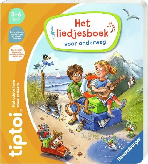 Actual product image Ravensburger Tiptoi book Songs for on the go