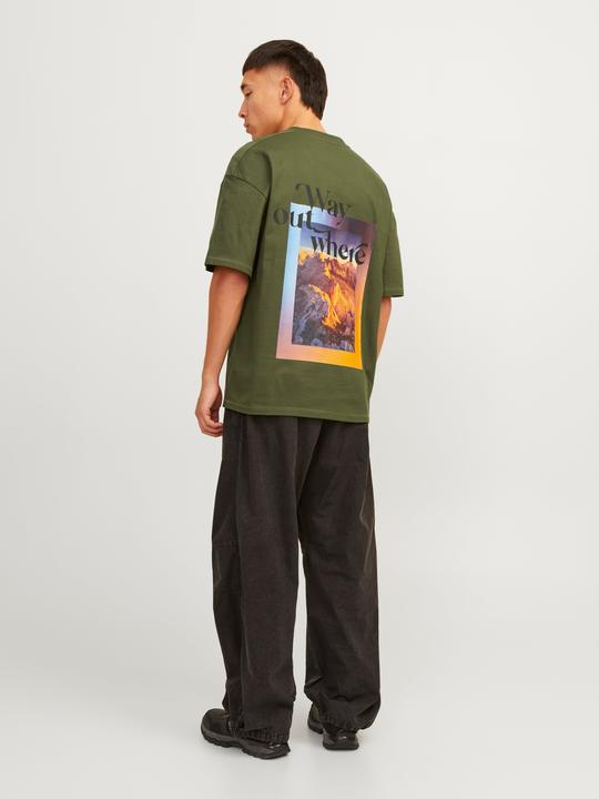 Produktbild Jack & Jones Gedruckt Rundhals T-shirt T-shirt (M)