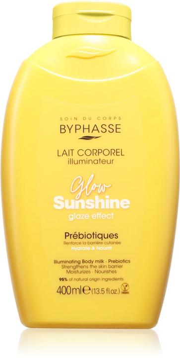 Byphasse GLOW SUNSHINE beleuchtende Körpermilch mit Präbiotika 400 ml (400 ml)