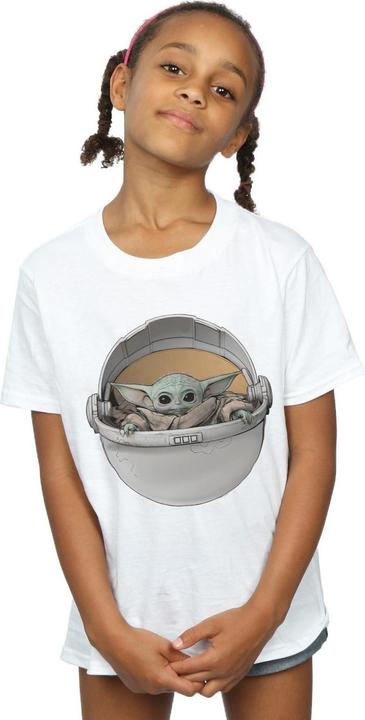 Immagine prodotto Star Wars The Mandalorian The Child Basket Maglietta Ragazze (152, 158)
