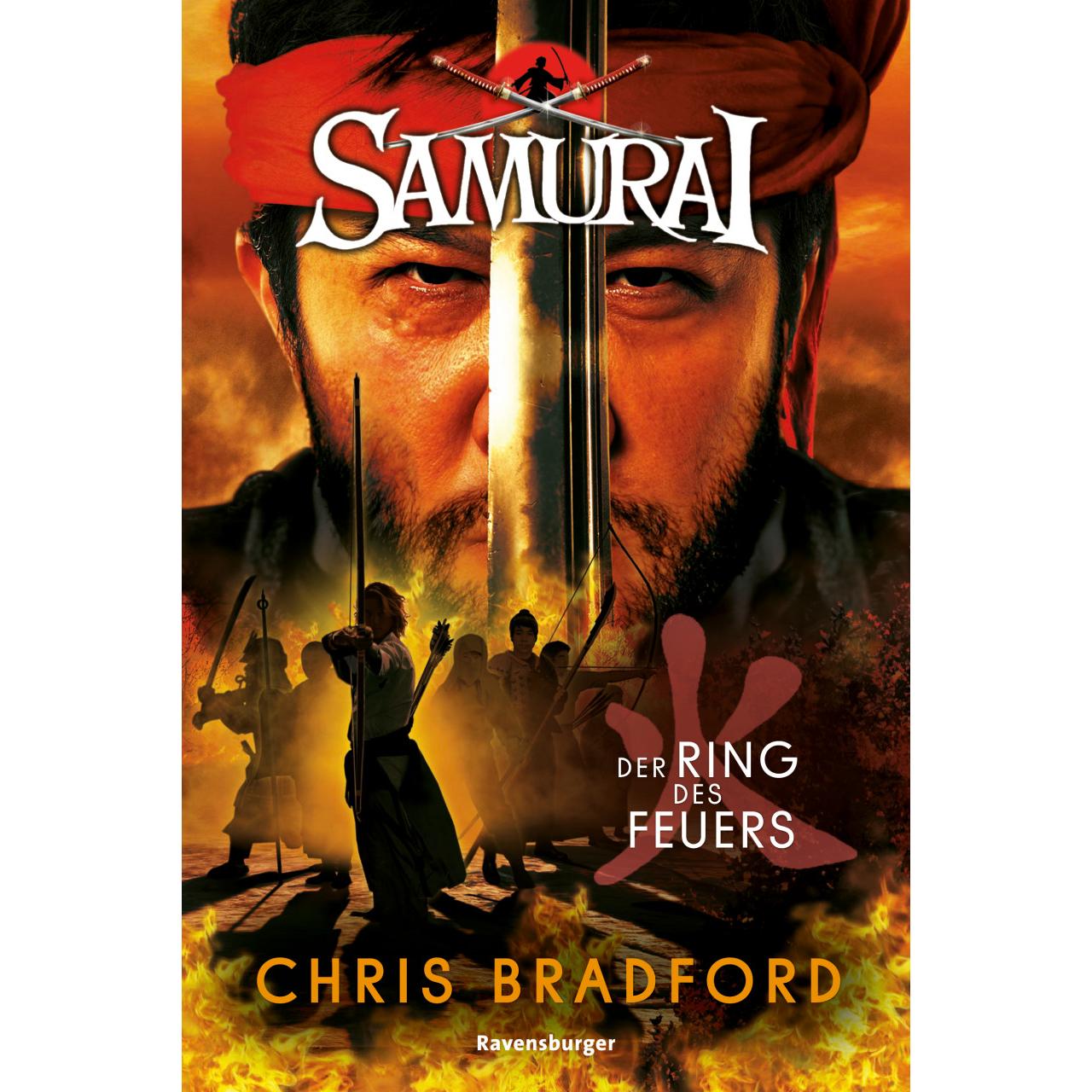 Samurai, Band 6: Der Ring des Feuers, Kinderbücher von Chris Bradford, Wolfram Ströle