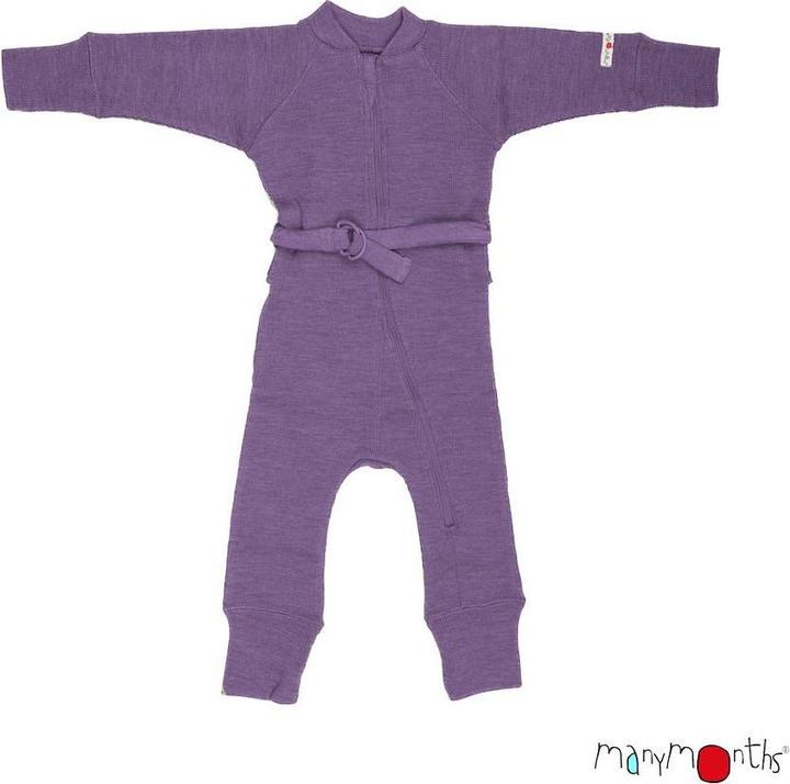 Produktbild ManyMonths Woll-Overall - Dusty Grape (L, M, S, XS)