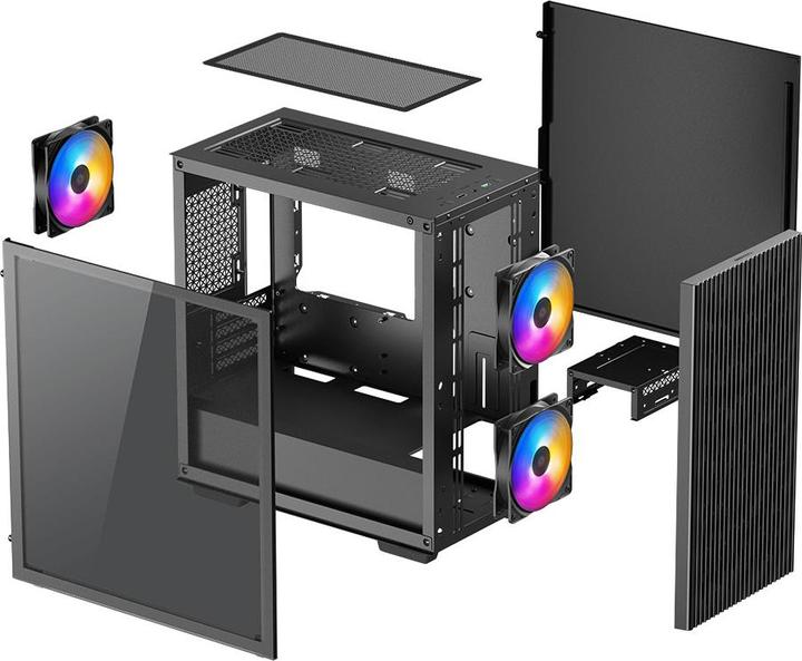 Actual product image Deepcool MATREXX 40 3FS (mATX, Mini-ITX)