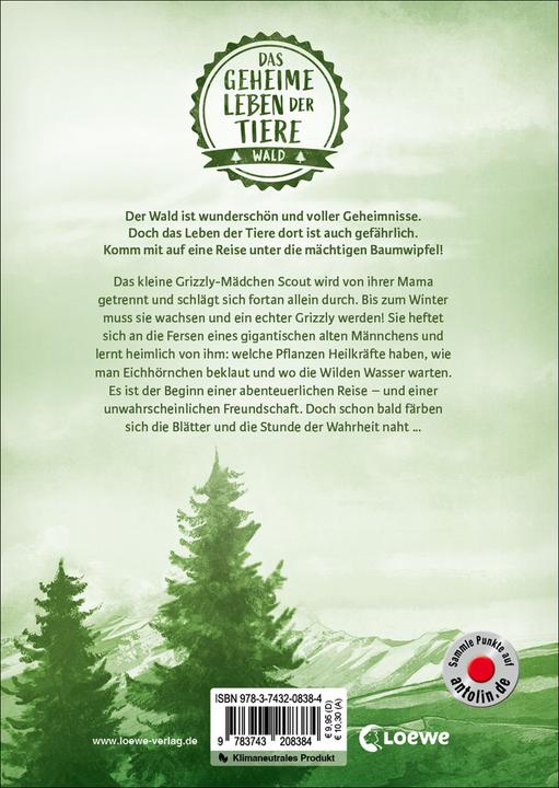 Produktbild Das geheime Leben der Tiere (Wald, Band 2) - König der Bären (Deutsch, Loewe Kinderbücher, Simona M. Ceccarelli, Vanessa Walder, 2022)