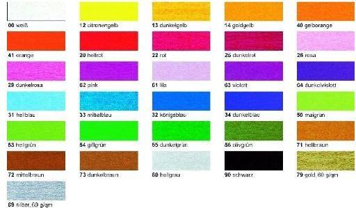 Produktbild Ursus Krepppapier 50 cm x 2.5 m, 32 g/m², Hellgrau (32 g/m², 1 x)