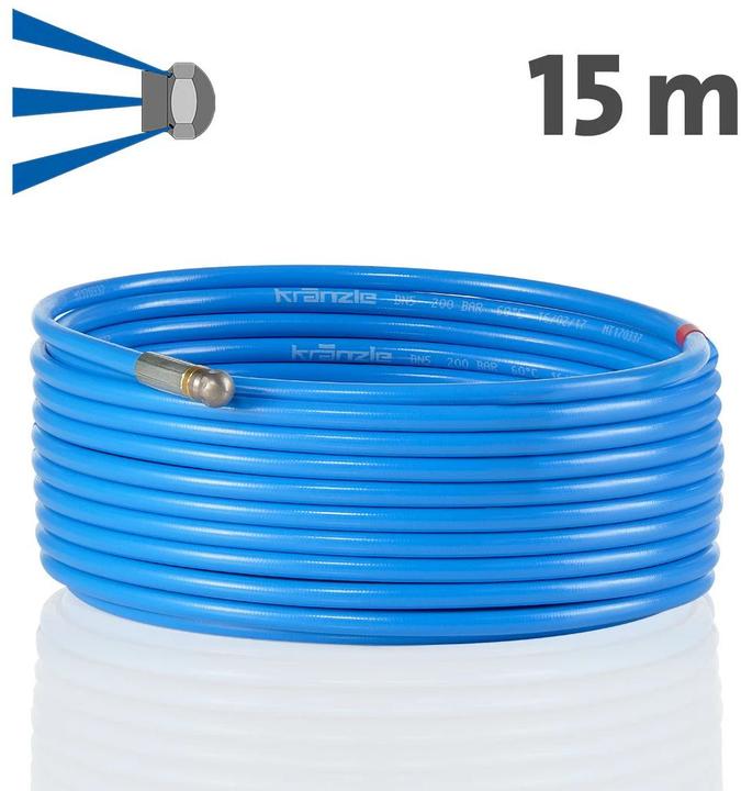 Actual product image Kränzle Pipe cleaner 15 m, with nozzle