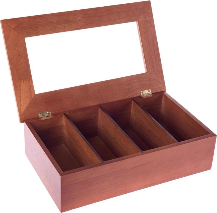 Produktbild Paderno Teebox, 4 Kammern
