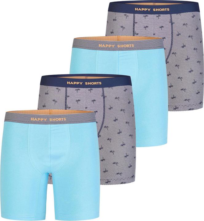 Actual product image Happy shorts Boxer Jersey Long (XL, pack of 4)