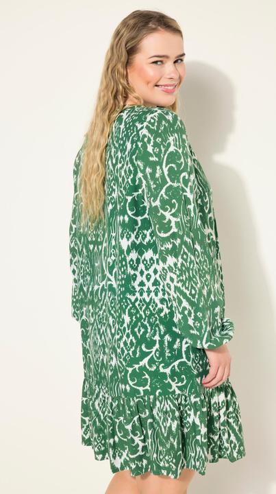 Produktbild Studio Untold Kleid, kurz, grafischer Print, Ballon-Ärmel (42, 44)
