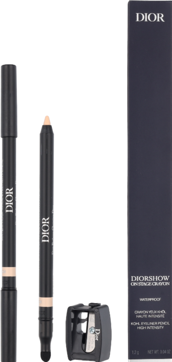 Actual product image Dior Eyeliner Diorshow On Stage Crayon eyeliner pencil - Waterproof - Intense colour 529 Beige / 1,2 g (529 Beige)