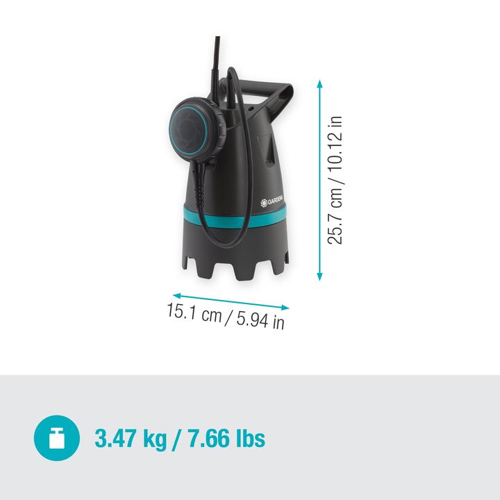 Image du produit Gardena Schmutzwasser-Tauchpumpe 9200 Basic
