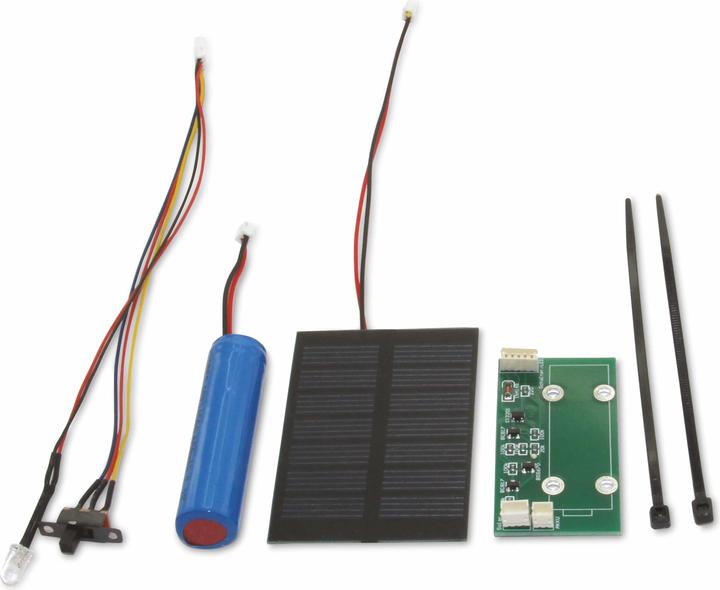 Actual product image Sol Expert Solar light unit LongLife with LED, switch and solar module