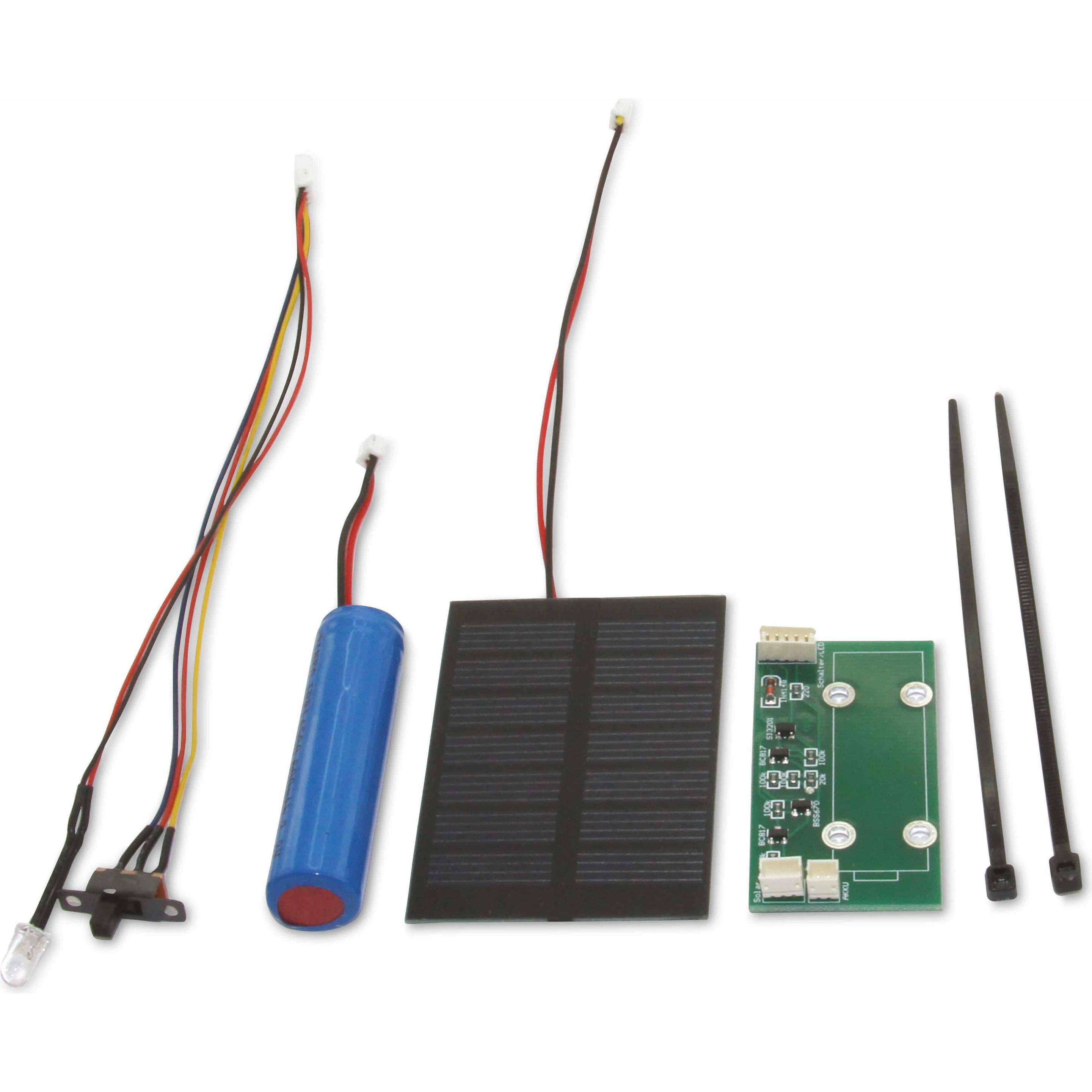 Sol Expert Solar Leuchteinheit LongLife mit LED, Schalter und Solarmodul