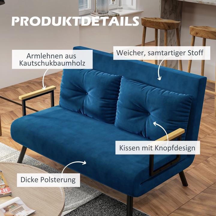 Actual product image Homcom Sofa bed (2 person sofa)