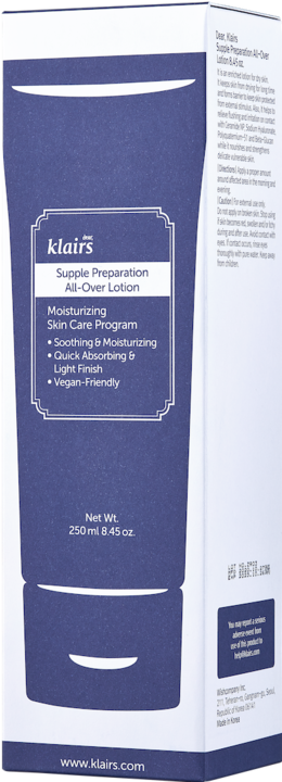 Produktbild Klairs Supple Preparation All-Over Lotion (Körpercreme, 250 ml)