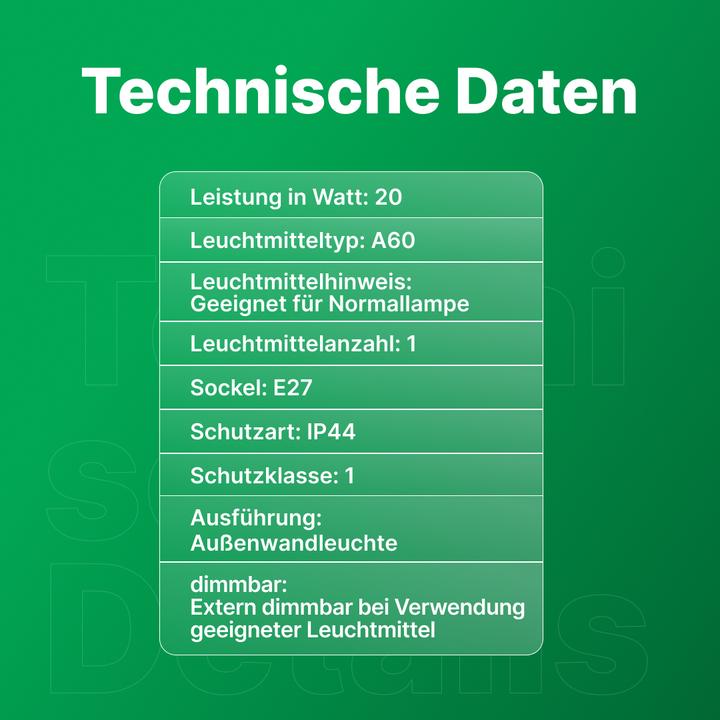 Image du produit Brilliant Sidney (E27, IP44)