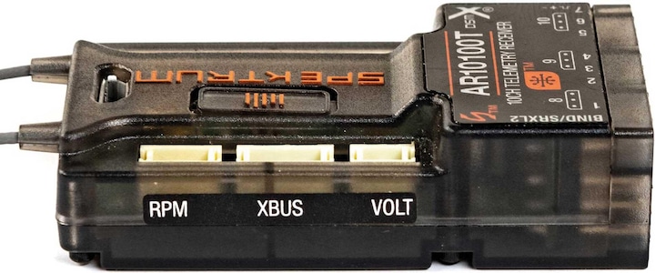 Actual product image Spektrum AR10100T 10-Channel Telemetry Receiver