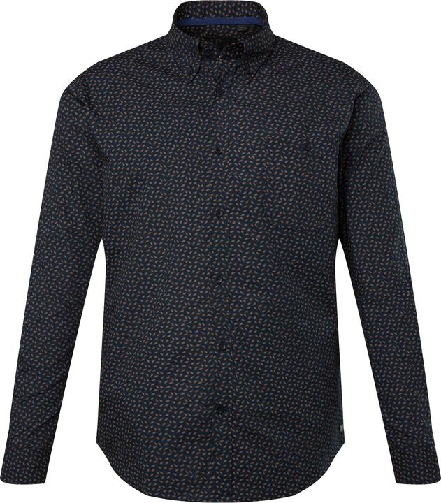 Produktbild JP1880 JP 1880 Hemd, Langarm, Alloverprint, Buttondown-Kragen, Modern Fit (3XL)